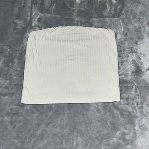 American Eagle Soft and Sexy rib white tube top